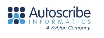 Autoscribe Informatics logo, a Xybion company offering LIMS solutions for regulated lab operations