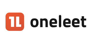 OneLeet (CompAI) brand mark with “1L” icon and oneleet wordmark.