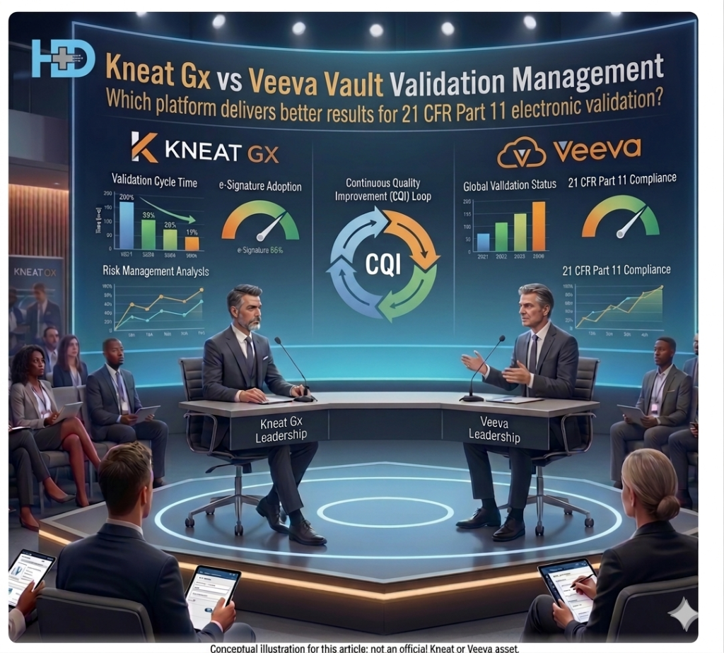 Kneat Gx vs Veeva Vault Validation Management for Pharma & Biotech: Choosing an Electronic Validation Protocol System with 21 CFR Part 11 Compliance