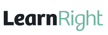 LearnRight brand mark for enterprise learning management.