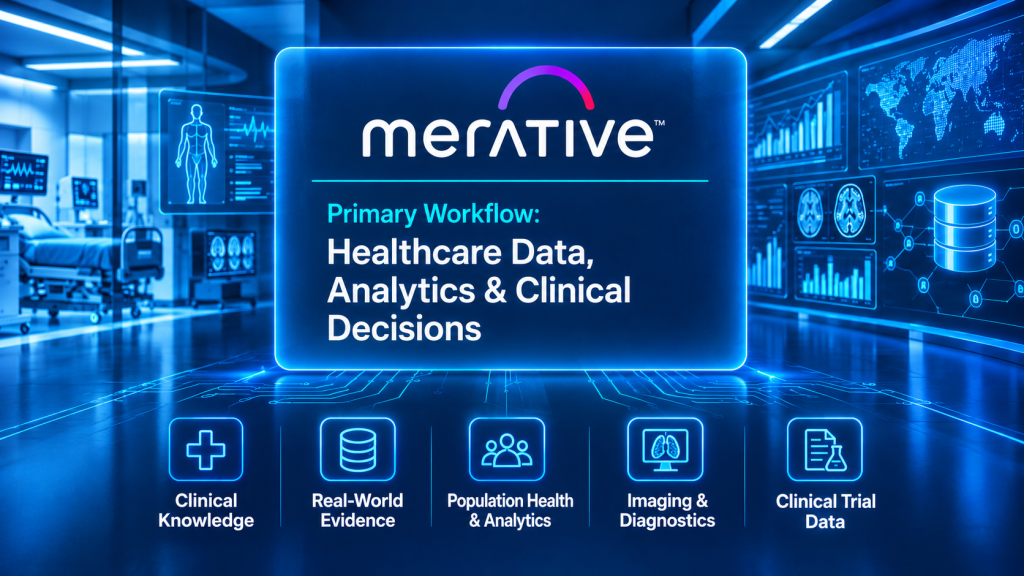 Merative Evaluation: Fit for Healthcare Information, Clinical Knowledge, Data Analytics, and Clinical Development Workflows