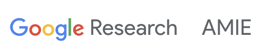 Google AMIE conversational clinical AI research